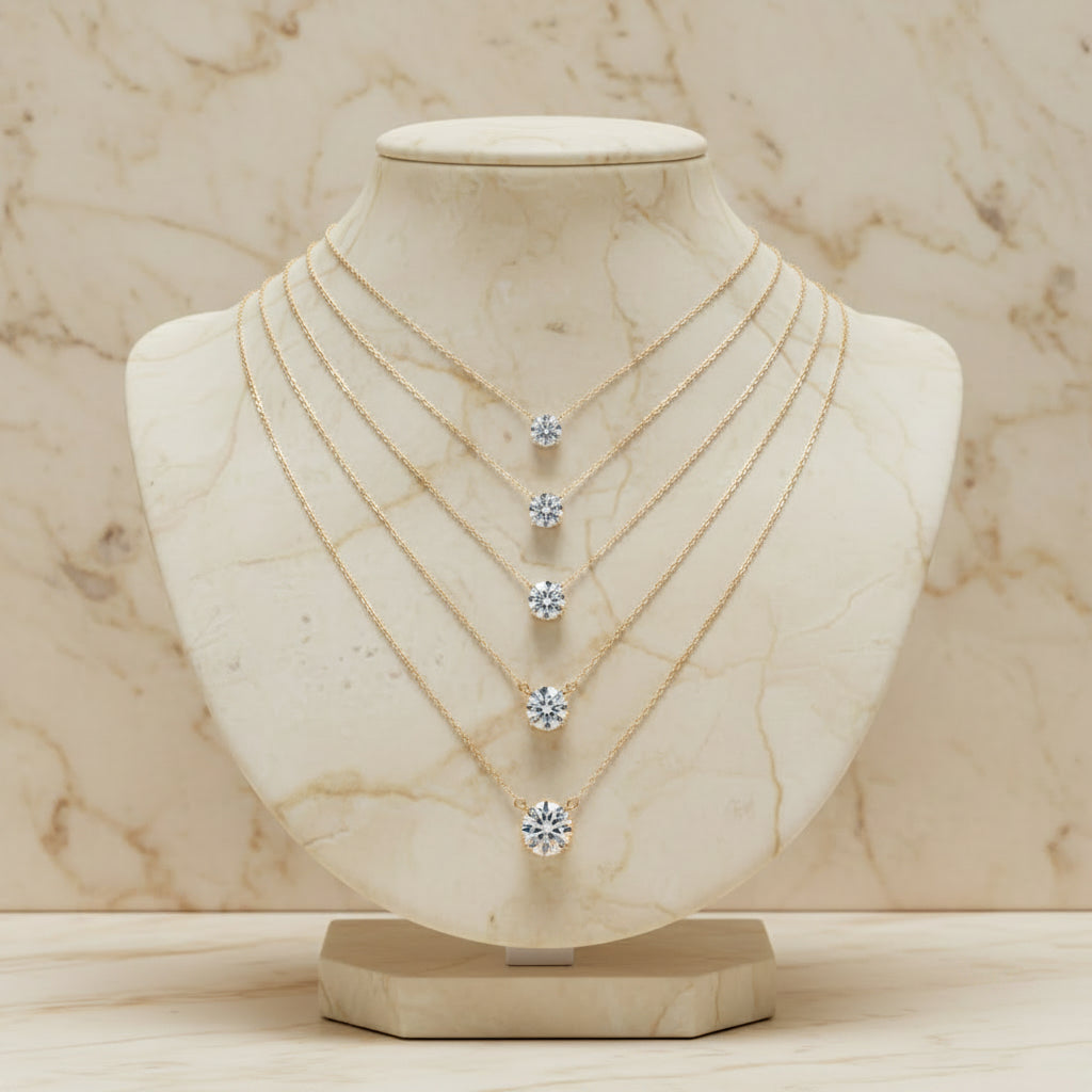 Éclat Round Cut Pendant