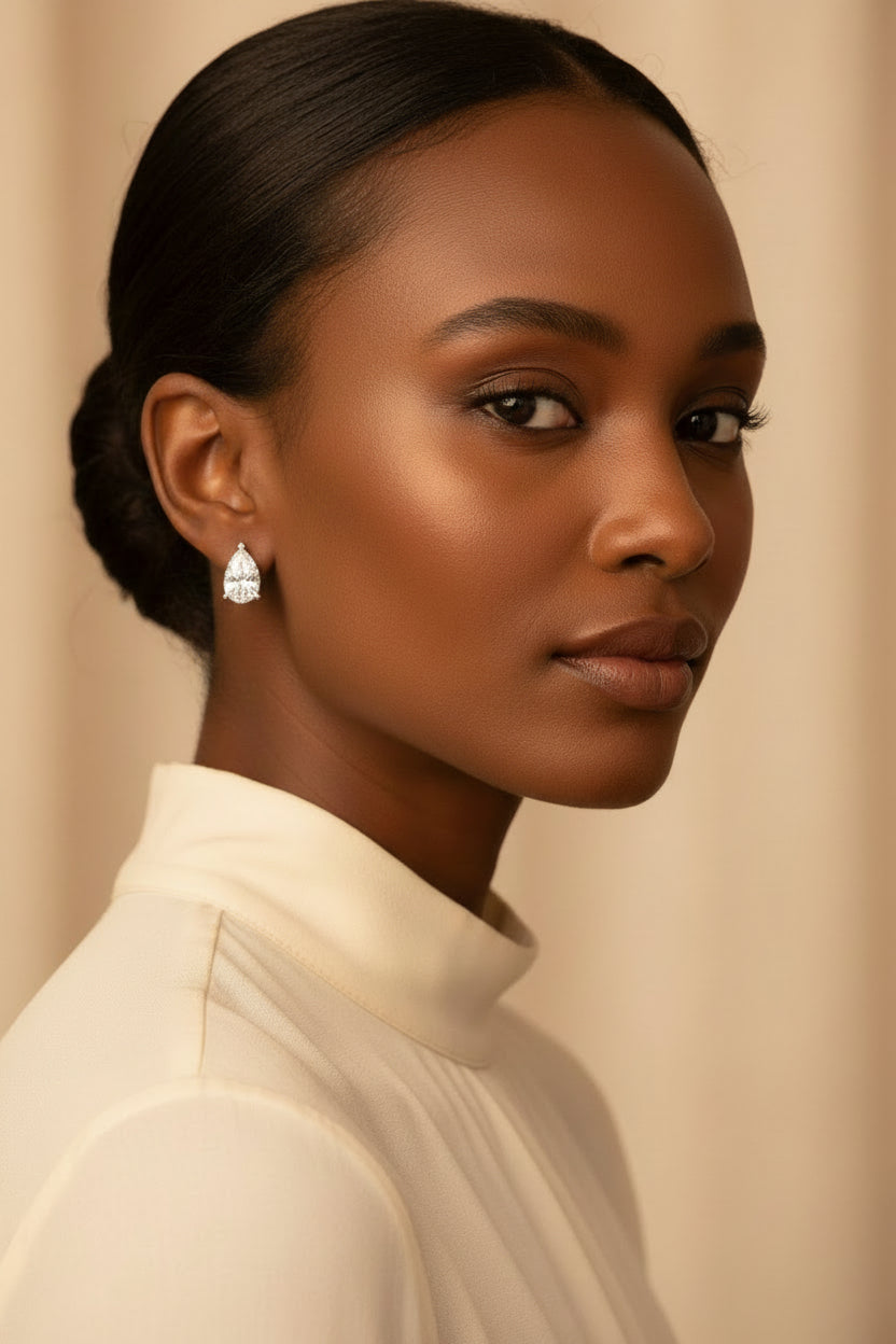 La Poire Éclat Studs