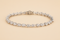 The Pear-Éclat Tennis Bracelet