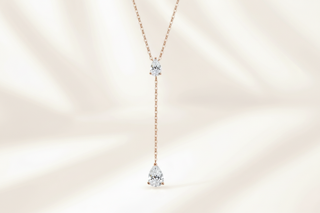 The L'Ouest Raindrop — Rose Gold